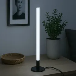 Lampa stojąca led 40cm nowoczesna dekoracyjna biurkowa 3 odcienie-5907451373972