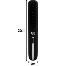 Szczotka do prostowania włosów jonowa z regulacja temperatury-5907451377185