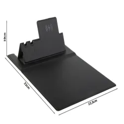 Podkładka pod mysz z ładowarką indukcyjną podstawką na telefon-5907451373194