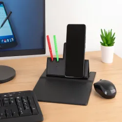 Podkładka pod mysz z ładowarką indukcyjną podstawką na telefon-5907451373194