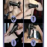 Pistolet do masażu pleców ciała nóg mocny massage gun 4 końcówki-5907451369586