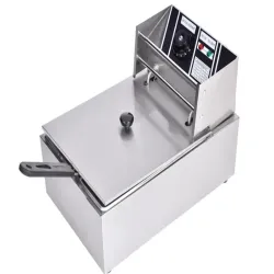 Frytkownica elektryczna 6l 2500w gastronomiczna do frytek z regulacją-5907451373699