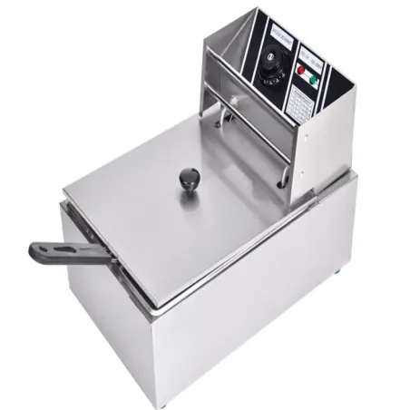 Frytkownica elektryczna 6l 2500w gastronomiczna do frytek z regulacją-5907451373699