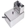 Frytkownica elektryczna 6l 2500w gastronomiczna do frytek z regulacją-5907451373699
