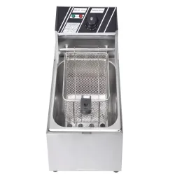 Frytkownica elektryczna 6l 2500w gastronomiczna do frytek z regulacją-5907451373699