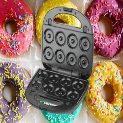 Opiekacz 6w1 toster gofrownica donuty wymienne płyty moc 850w-5907451372852