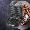 Opiekacz 3w1 toster gofrownica donuty wymienne płyty moc 850w-5907451372845