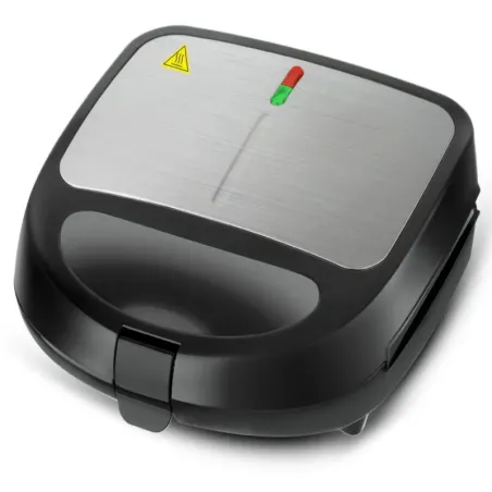 Opiekacz 3w1 toster gofrownica donuty wymienne płyty moc 850w-5907451372845