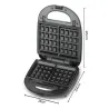 Opiekacz 3w1 toster gofrownica donuty wymienne płyty moc 850w-5907451372845