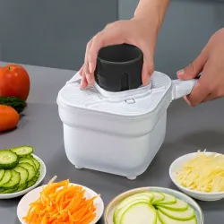 Wielofunkcyjna tarka do warzyw i owoców szatkownica krajalnica siekacz-5907451376669