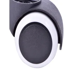 Kółka do fotela obrotowego kauczukowe gumowe 5szt trzpień 11mm-5907451333280