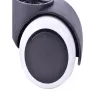 Kółka do fotela obrotowego kauczukowe gumowe 5szt trzpień 11mm-5907451333280