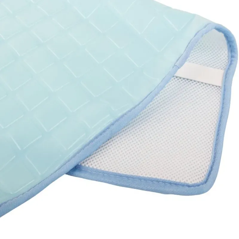 Poszewka chłodząca na poduszkę 60x40 jednostronna żelowa mata na noc-5907451372111