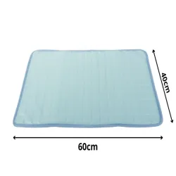 Poszewka chłodząca na poduszkę 60x40 jednostronna żelowa mata na noc-5907451372111