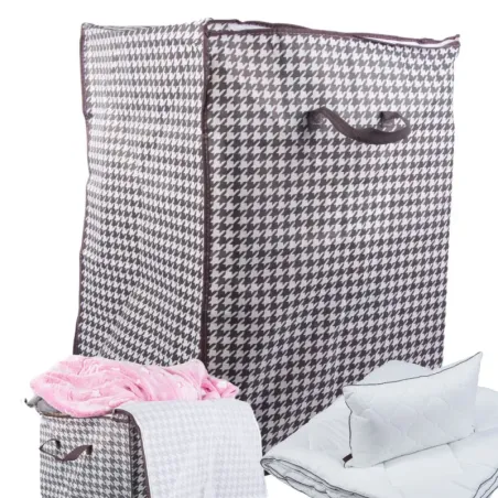 Pojemnik do szafy organizer tkaninowy na pościel ubrania składany 180L-5907451375679