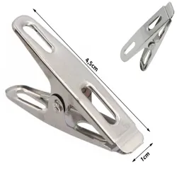 Klamerki spinacze do prania ubrań bielizny 20 sztuk metalowe żabki-5907451364970