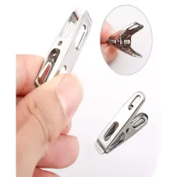 Klamerki spinacze do prania ubrań bielizny 20 sztuk metalowe żabki-5907451364970
