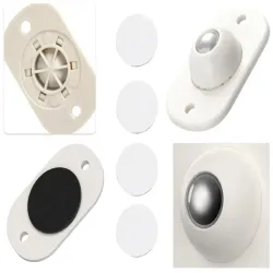 Kółka do mebli samoprzylepne przykręcane kulkowe roller zestaw 4 szt-5907451340981