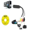 Zgrywanie sygnału vhs na pc usb przechwytywanie video grabber av-5907451321386