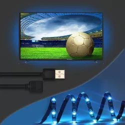 Taśma do podświetlenia tv USB LED 5050 RGB 5m/5V sterowana z bluetooth