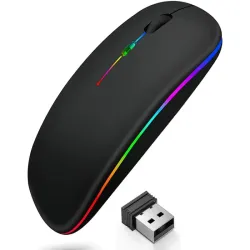 Mysz myszka optyczna bezprzewodowa slim 2,4 ghz bluetooth do laptopa-5907451360514