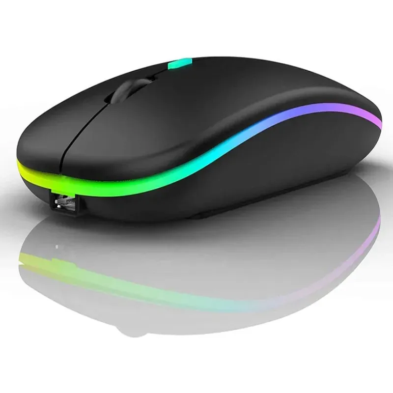 Mysz myszka optyczna bezprzewodowa slim 2,4 ghz bluetooth do laptopa-5907451360514