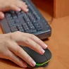 Mysz myszka optyczna bezprzewodowa slim 2,4 ghz bluetooth do laptopa-5907451360514