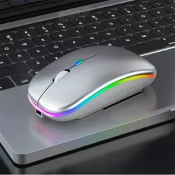 Mysz myszka optyczna bezprzewodowa slim 2,4 ghz bluetooth do laptopa-5907451360521
