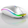 Mysz myszka optyczna bezprzewodowa slim 2,4 ghz bluetooth do laptopa-5907451360521