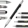 Długopis wielofunkcyjny śrubokręt multitool 6w1 miarka poziomica klips-5907451360460