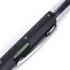 Długopis wielofunkcyjny śrubokręt multitool 6w1 miarka poziomica klips-5907451360460