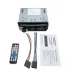 Radio samochodowe bluetooth usb aux sd 1-din mikrofon + pilot 4 x 60w-5907451365298