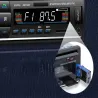 Radio samochodowe bluetooth usb aux sd 1-din mikrofon + pilot 4 x 60w-5907451365298
