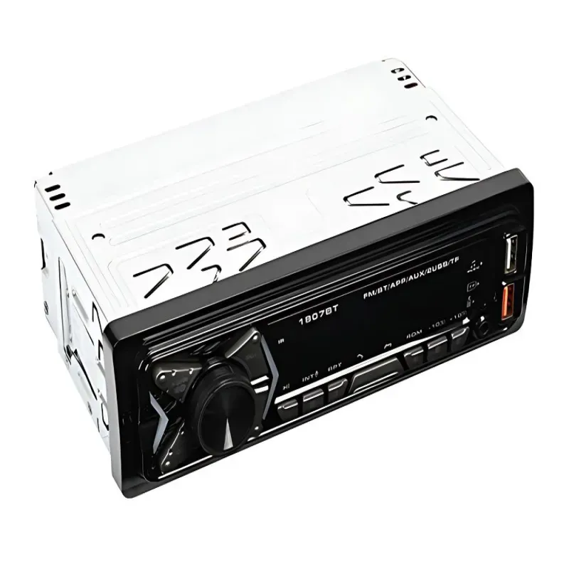 Radio samochodowe bluetooth usb aux sd 1-din zestaw głośnomówiący-5907451365281
