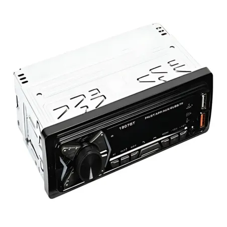 Radio samochodowe bluetooth usb aux sd 1-din zestaw głośnomówiący-5907451365281