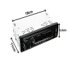 Radio samochodowe bluetooth usb aux sd 1-din zestaw głośnomówiący-5907451365281