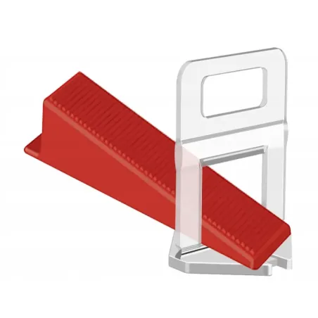 System poziomowania płytek zestaw 100 klipsów i 100 klinów-5907451332474