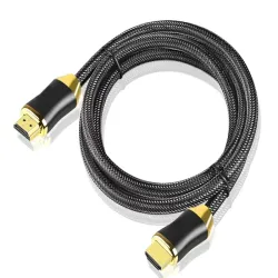 Kabel przewód 2m hdmi 2.1 ultra high speed 8k 60hz 4k 120hz hq gold-5907451352038