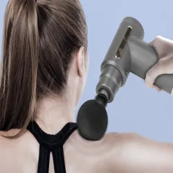 Pistolet do masażu masażer do pleców ciała mocny massage gun pro-5907451357507