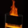 Nawilżacz powietrza kominek led z efektem płomieni aromaterapia pilot-5907451373682