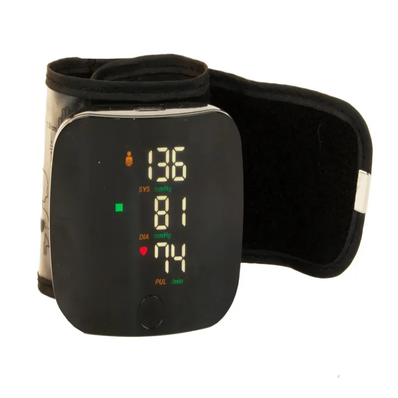 Ciśnieniomierz nadgarstkowy elektroniczny lcd etui dźwięk usb-5907451350058