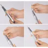 Frezarka do paznokci manicure pedicure 80w profesjonalna + frezy 6szt-5907451378557