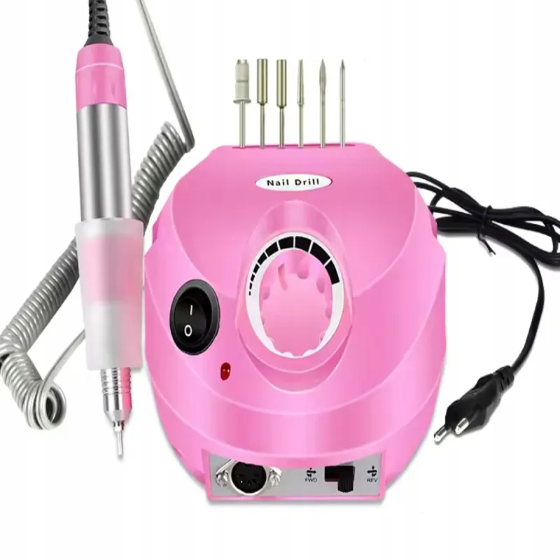 Frezarka do paznokci manicure pedicure frezy 65w profesjonalna do domu-5907451378540