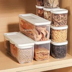 Pojemnik na żywność jedzenie 2,8l litra z pokrywką organizer do kuchni-5907451377710
