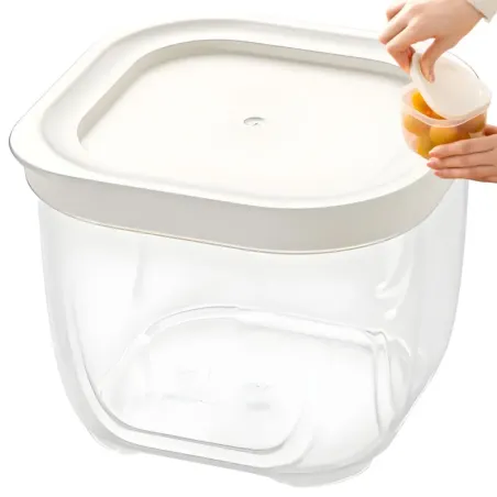 Pojemnik na żywność 500ml z pokrywką hermetyczny organizer do kuchni-5907451377703