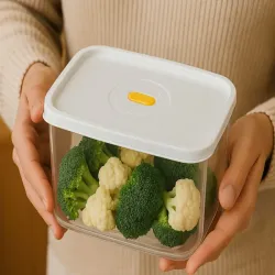 Pojemnik na żywność 2,5l z pokrywką hermetyczny organizer do kuchni-5907451377697