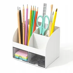 Przybornik organizer na biurko półki na kosmetyki drobiazgi szufladki-5907451377390