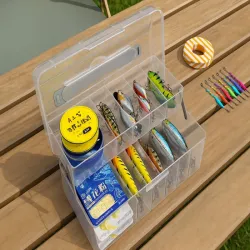 Organizer na kable i ładowarki elektronikę skrzynka wędkarska-5907451377352