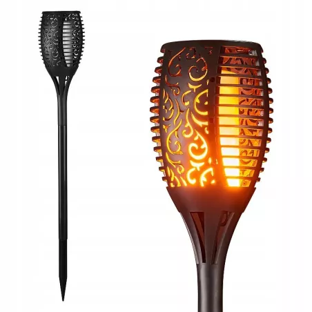 Mini pochodnia led lampka solarna z efektem płomienia 12 diod led-5908263387058