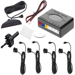 Czujniki parkowania cofania tył zestaw 4x sensor wyświetlacz lcd-5907451352151